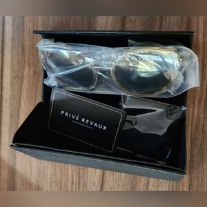 NWOT Prive Revaux The Georgian Brown Cat-Eye Sunglasses